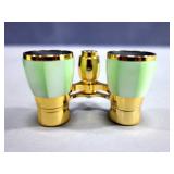 Bushnell AB208 Haze Green and Gold Opera Glasses