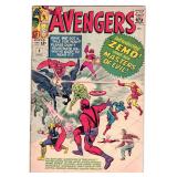 The Avengers #6 1st Zemo and Masters of Evil GD/VG