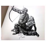 Bloodstar by Robert Howard and Richard Corben, 1st Print Hardcover, 1976, Morning Star Press, 3017/5