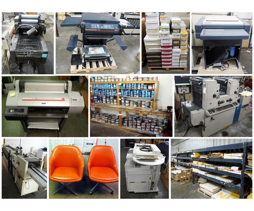Commercial Printing Equipment And Supply Auction