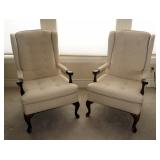 Matching Upholstered Chairs 39" x 26" x 27" Qty. 2