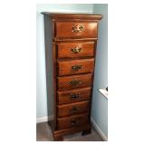 5-Drawer Storage Cabinet 50" x 18" x 14" Including Contents, Xmas Decorations