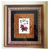 Framed Fall Foliage Prints, 24" x 23", Qty. 2