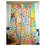 Assorted Quilts Including; Hand Stitched 86" x 86", Baby Blanket 62" x 38", Machine Stitched 82" x 6
