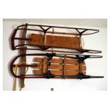 Vintage Snow Sledges Qty. 2