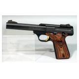 Browning Buckmark Buck Mark Pro Target Pistol, .22 LR, SN# 655NY28920, Gold Trigger, Includes Soft C