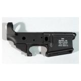 SMI Model SMI-15 AR15 Hard Anodized Black 7075-T6 Forged Aluminum Stripped Lower Receiver, Multi Cal