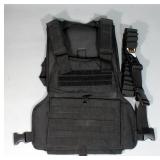 Condor Tactical Vest with 2 BlackHawk Speed Clips, and Fieldline Bandolier