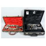 Vito Clarinet In Vito Hard Case, SN# B92399, and WR Yerke Clarinet in Bundy Case, SN# 13034, Appears