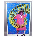 Kansas City Blues Festival 1996 With Dozens Of Artists Original Signatures, Angela Hagenbach, Don Si