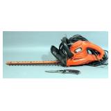 Black & Decker 18" Hedge Trimmer And Wire Cutters