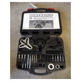 Powerbuilt 33 Piece Crank Shaft And Harmonic Balancer Puller And Install Kit, Includes Hard Case