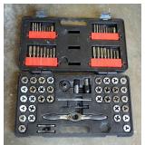 Gear Wrench 75 Piece SAE/Metric Tap And Die Set, Complete With Hard Case