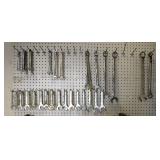 Assorted Metric Open And Box End Wrenches, Qty. 33
