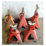 Heavy Duty 6-Ton Capacity Vehicle Support Stands, Qty. 5