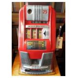 Mills Blue-Bell 25 Cent Manual Slot Machine Model# MLB7620 - 7905