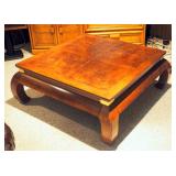 Solid Wood Coffee Table, 15" x 38" x 40"