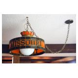 Missouri State University Leaded Glass Bar Chandelier
