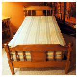 Twin Size Bed 36" x 41" x 80 Including Box Spring And Mattress