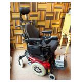 Pride Quantum Power Wheel Chair Model #1121, 54" x 41", Includes Lester Electrical 24V Dual Mode Aut