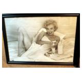 Large Marilyn Monroe Prints, White Dress 36" x 24", Puzzle 28" x 20" And Cracking Egg 28" x 39"