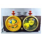 1972 Schlitz Brewing Company Illuminated Porthole Advertising Sign, 35.5"W x 19"H, Works
