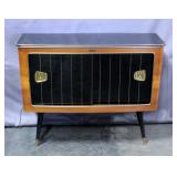 Fonobox Console Stereo The Prima Donna Model 7060, With Turntable And Records, 41"W x 331"H x 16.5"D