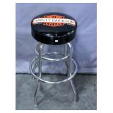 Harley Davidson Padded Bar Stool Made By Ace Product Management Group, Inc, 14"Dia Seat x 29"H