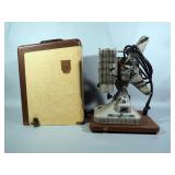 Keystone Regal K109 8mm Film Projector With Hard Top Case, Powers Up