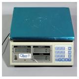 QTech EZ-60 Counting Scale In Hard Carrying Case, Capacity 60#, Powers Up
