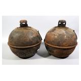 Vintage The Toledo Torch Smudge Pots Road Flare Construction, Qty 2