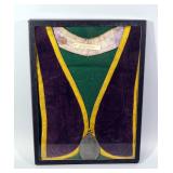 George Washington Presidential Peace Medal Replica With Velvet Collar In Display Box