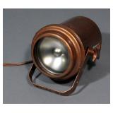 Vintage Studio Stage Light Spotlight, 6"L, Works