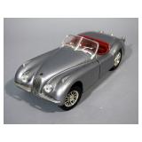 Large Assortment Model Cars, Qty 12, Includes Burago Jaguar SS100, Hot Wheels Jaguar R1, Ertl 1948 J