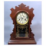 Seth Thomas Gingerbread Parlor Mantel Clock, 14"W x 20"H