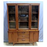 Garrison Furniture Co China Cabinet, Dovetail Constructed Drawers, 48"W x 68.25"H x 15"D