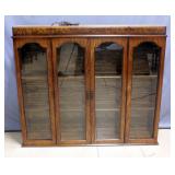 Illuminated China Buffet Hutch Topper, 56.5"W x 49"H x 13"D
