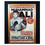Muhammad Ali Copy of the Original World Heavyweight Champion Framed Poster, 27"W x 39"H