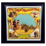 The Great Mexican War Propaganda Copy of the Original Poster, General Salazar-Famous Federal Outlaw,