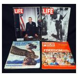 Vintage Magazines, Qty 4, Includes LIFE December 13, 1963; and February 21, 1964 (Lee Harvey Oswald)