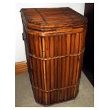 Bamboo Style Clothing Hamper 28" x 16" x 16"