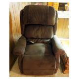 Ultra Comfort America Remote Controlled Lift Recliner With Microfiber Upholstery
