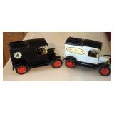 Replica 1913 Ford Model T Van Banks, Qty 2