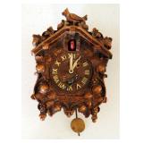 Miniature Vintage Cuckoo Clock