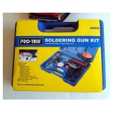 Pro-Tech Soldering Gun Kit New In Box And B&D Palm Sander