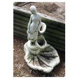 Cement Yard Fountain With Three Pieces, Heavy