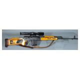 FPK Dragunov Romanian Sniper Rifle, 7.62x54R, SN# K-1898-79, 1 Magazine, 8x42 Scope, Illuminated Red