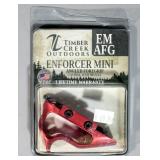 Timber Creek Outdoors EM AFG Enforcer Mini Angled Foregrip, Red, New Old Stock
