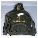 Browning Applique Hoodie, Olive Color, Size M, New with Tags