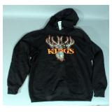 Kings Camo Cotton Long Sleeve Tee and Desert Shadow Hoodie, Both Size Large and New with Tags